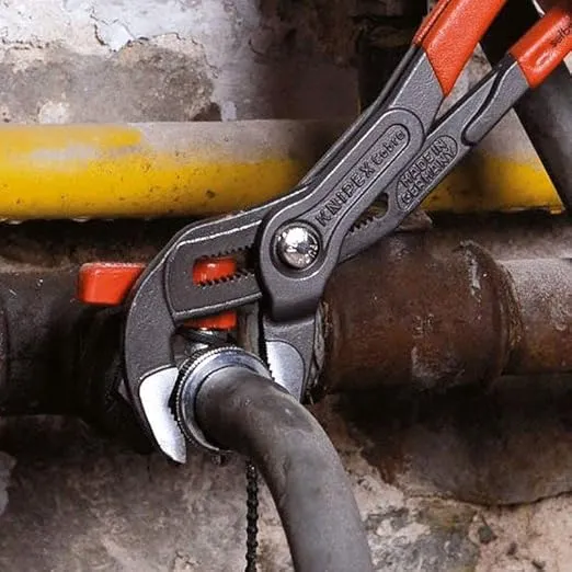 Knipex, 87 01 180, 7-1/4" Knipex Cobra Water Pump Pliers, Plastic Grip