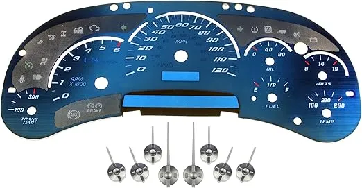 Dorman 10-0107B Instrument Cluster Upgrade Kit Compatible with Select Models