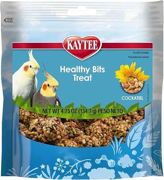 Kaytee Healthy Bits Bird Treat For Cockatiels, 4.75 Ounce