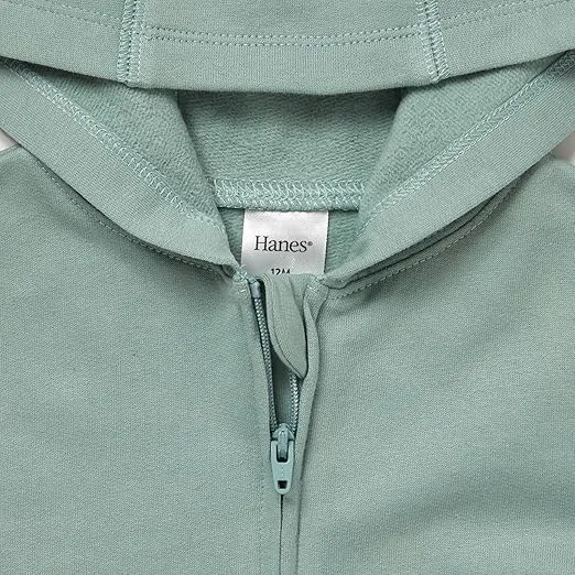 Hanes Baby Pure Comfort Organic French Terry Full-Zip Hoodie
