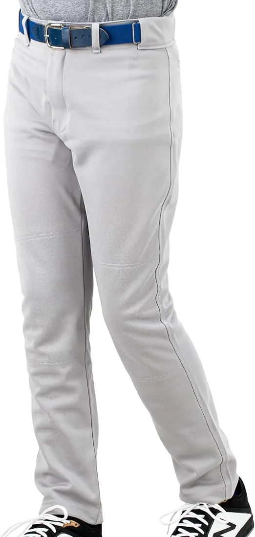 Franklin Sports Youth Baseball + Softball Pants - Knee High + Relaxed Fit Kids Baseball Pants - White, Black + Grey Pants