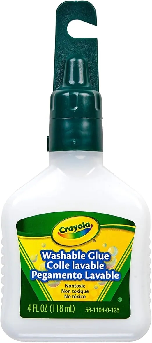 Crayola Washable School Glue, Craft Supplies, 4 Ounces