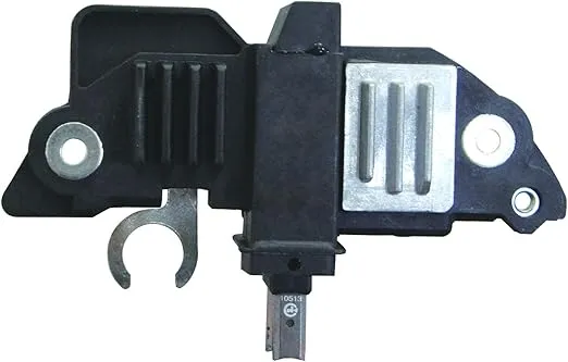 OEG Parts New Alternator Voltage Regulator with Brushes Compatible With VW Volkswagen Jetta Golf Beetle 1.9L 2.0L 2.8L 99 00 01 02 03 04 05 06 1999-2006
