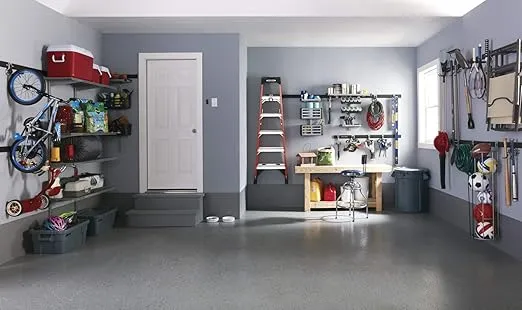 Rubbermaid FastTrack Ladder Hook, Garage Wall/Ladder Hanger, Wall Mount and Heavy Duty Organization for Home/Garage/Wall/Shed