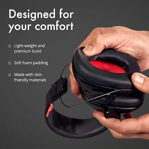 Alpine Earmuffs for Noise Reduction Adults - Premium Noise Protection Headphones for Study, Focus, Work & Sensory Overload