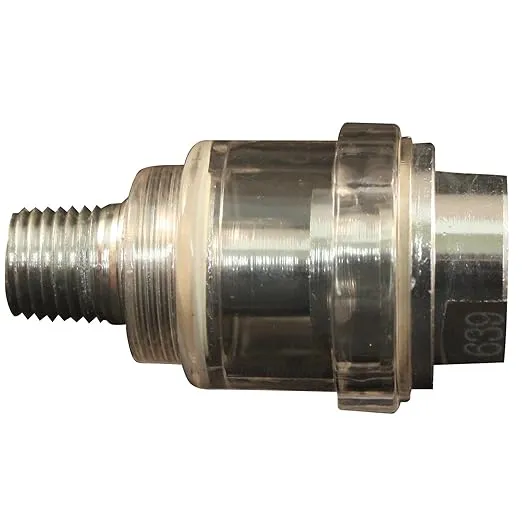 Milton Industries In Line Lubricator S-639, Lubricate Pneumatic Tools for Protection, Great for Applications without Access to FRL System, 1/4" Male NPT x 1/4" Female NPT, 0.5 Ounce Oil Capacity