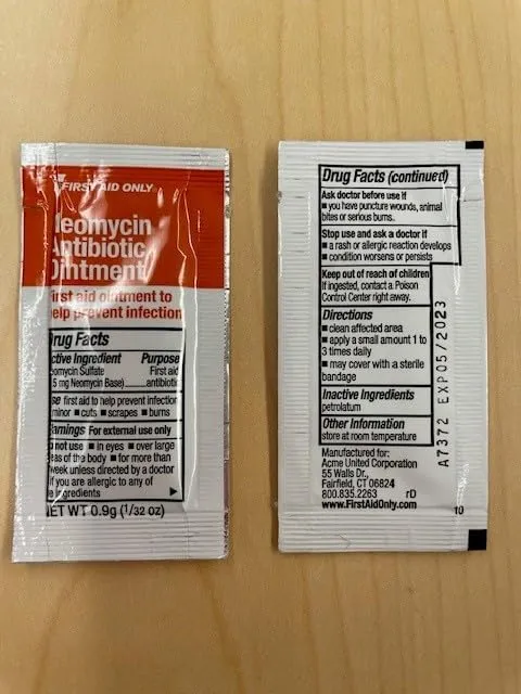 First Aid Only 740010: Refill for 10 Unit Unitized First Aid Kits, 1 Ea.