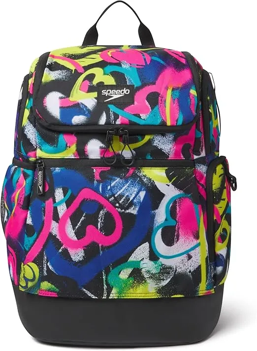 Speedo Large Teamster Backpack 35-Liter, Paris, One Size