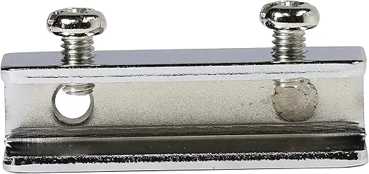 Rok Hardware Glass Door Pivot Hinge for Free Swinging Glass, Chrome