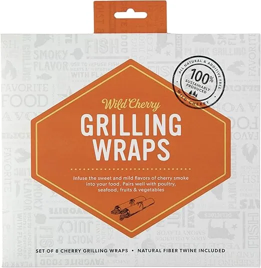 Wildwood Grilling Cherry Grilling Wraps - 8 Pack