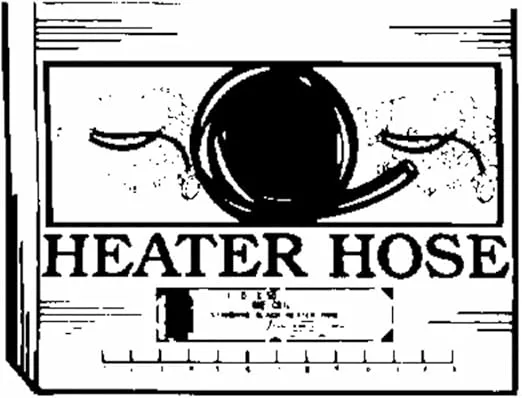 INC 1827 3/4" x50'BLK Heater Hose
