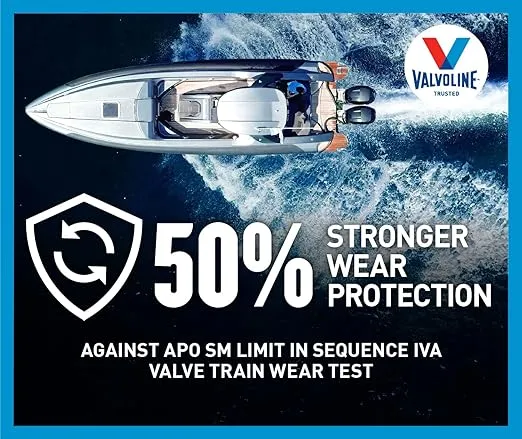 Valvoline 4-Stroke Marine Full Synthetic Engine Oil 1 GA