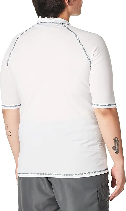 Kanu Surf Mercury Rashguard for Men UPF 50+ Sun Protection Swim Shirts Rash Guard for Men
