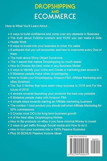 Dropshipping and Ecommerce: Build A $20,000 per Month Business by Making Money Online with Shopify, Amazon FBA, Affiliate Marketing, Facebook ... Entrepreneur And Personal Branding 101)