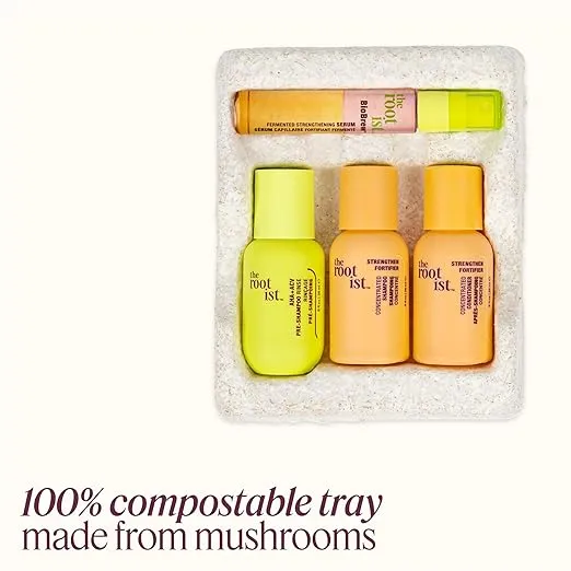 BioBrew™ Strengthening Serum, Concentrated Shampoo and Conditioner, Hair Care Mini Kit, Stregthening and Smoothing, Travel Kit
