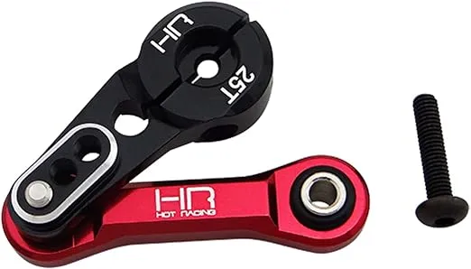 Hot Racing AON48SH25 Aluminum Fixed Link Steering with 25t Servo Arm