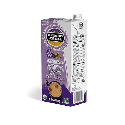 Oregon Chai Slightly Sweet Chai Concentrate, 32 fl oz