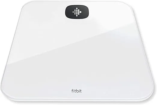 Fitbit Aria Air Bluetooth Digital Body Weight and BMI Smart Scale, White