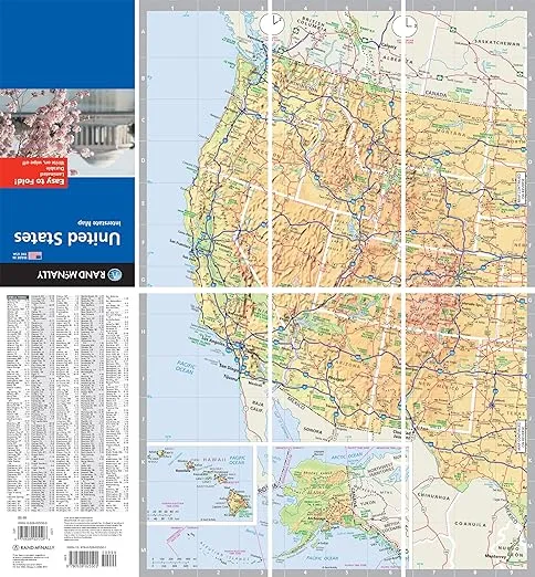 Rand McNally United States Interstate Easy Fold Map