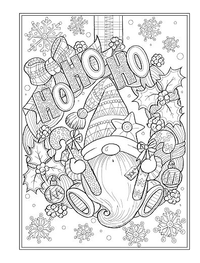 Creative Haven Christmas Gnomes Coloring Book (Adult Coloring Books: Christmas)