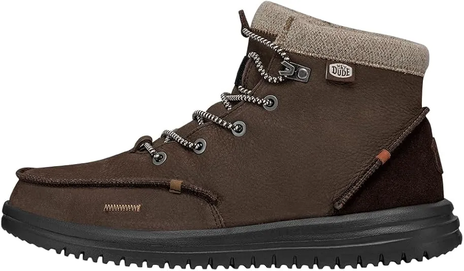 Hey Dude Men's Bradley Lace up Boots Multiple Colors | Men's Shoes | Men's Boots | Comfortable & Light-Weight