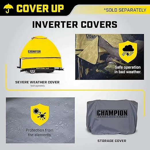 Inverter Generator Cover for Champion Generators, Gray