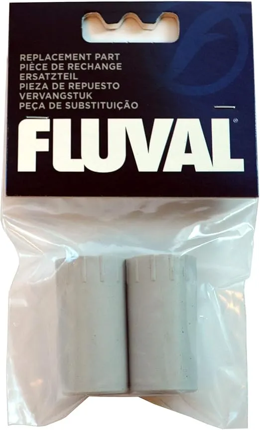 Fluval Rubber Adapter for Ribbed Hosing, 2-Pack, A20016