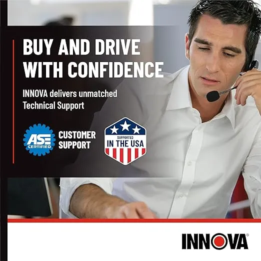 Innova 5610 OBD2 Bidirectional Scan Tool - Understand Your Vehicle, Pinpoint What's Wrong, and Complete Your Repairs with Less Headache. Free Updates. Free US-Based Technical Support.