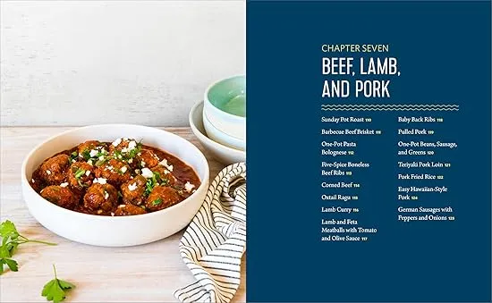 The Instant Pot Electric Pressure Cooker Cookbook: Easy Recipes for Fast & Healthy Meals