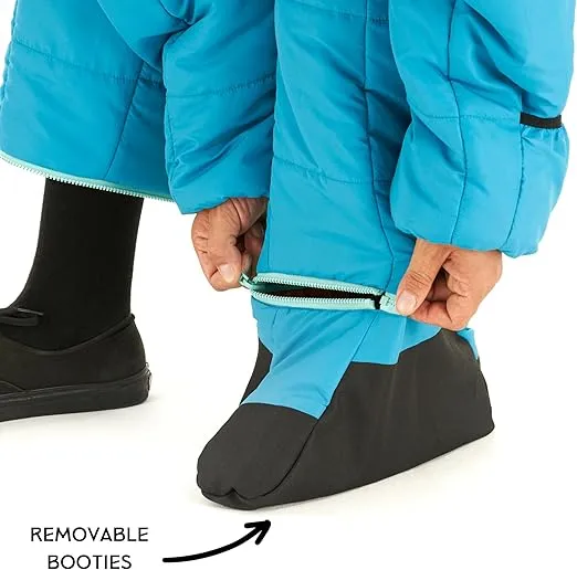 Selk'bag Lite Wearable Sleeping Bag - Outdoor and Indoor Sleeping Bags for Camping, Hiking, Travel, and Backpacking w/ Stuff Sack - Lightweight Sleeping Bag Suit - Temp Rating 48-55 degrees F