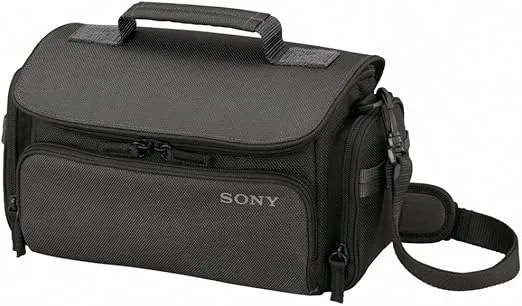 Sony LCS-U30 Soft Carrying Case for Camcorder - Black Large