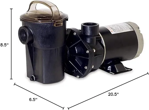 Hayward W3SP1580X15 Power Flo Pool Pump, 1.5 HP