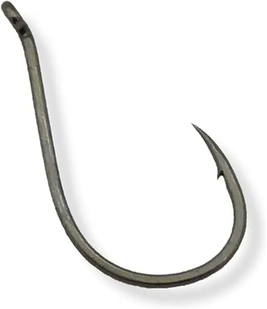 Owner 5377 Mosquito Light Wire Super Needle Point Hook, Pro Pack, Black Chrome