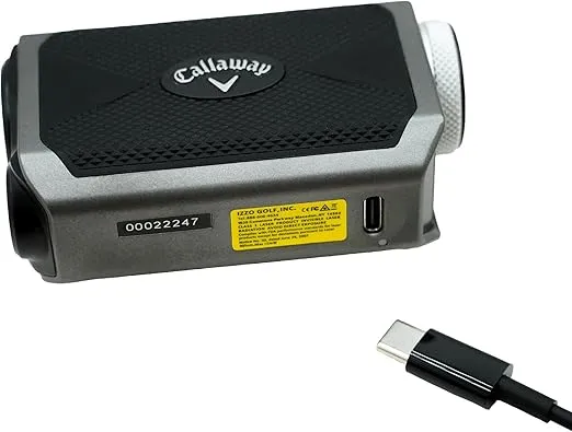 Callaway Golf Micro Pro Golf Laser Rangefinder - on Course Golf Accessory Micro Laser rangefinder Accurate up to 500 Yards