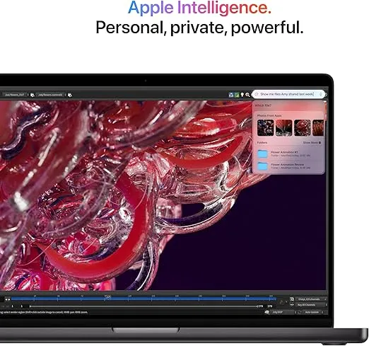 Apple 2024 MacBook Pro Laptop with M4 Pro, 14‑core CPU, 20‑core GPU: Built for Apple Intelligence, 16.2-inch Liquid Retina XDR Display, 48GB Unified Memory, 512GB SSD Storage; Space Black