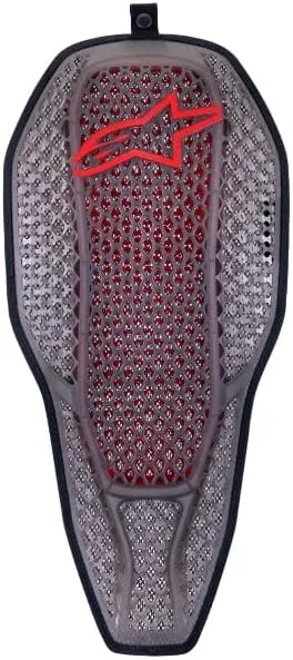 Alpinestars Nucleon Flex Proi Men's Off-Road Motorcycle Back Protector - Transparent Smoke/Red/Medium