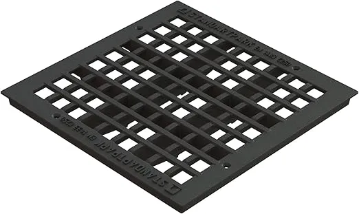 Vodaland 16x16 Large Catch Basin with Sediment Basket and Ductile Cast Iron Grate SWI8473