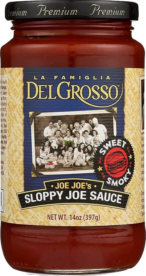 LA FAMIGLIA DELGROSSO SAUCE SLOPPY JOE JOES, Pack of 12