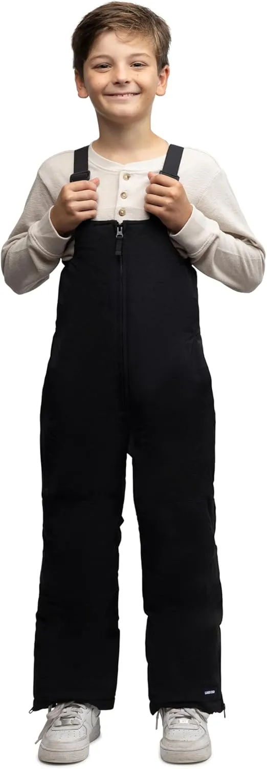 Lands' End Kids Squall Waterproof Iron Knee Bib Snow Pants