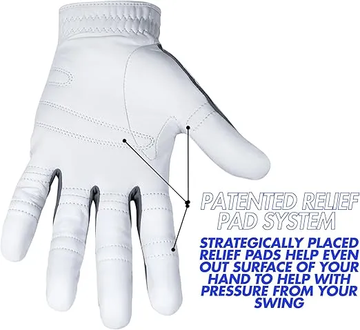 Bionic Men's Performance Grip Pro Premium Leather Golf Glove