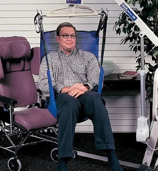 Invacare Reliant Full Body Sling for Patient Lifts, Mesh Fabric, Large, R111