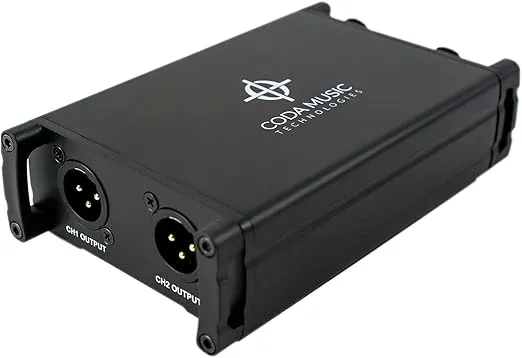 MB-2 Dual Channel Microphone Preamp Booster, Dynamic Microphone Preamplifier for Podcast, Livestream, and Broadcasting