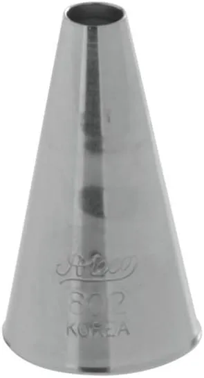Ateco #802 SS Plain Pastry Decorating Tip 1/4 inch