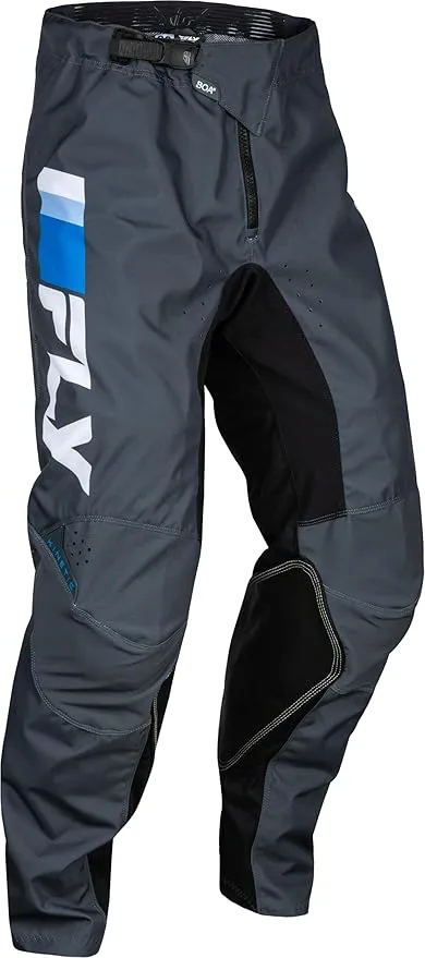Fly Racing 2024 Adult Kinetic Prix Pants (Blue/Charcoal/White Size 34)