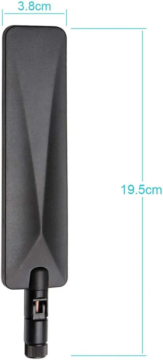 Bingfu 4G LTE Cellular Trail Game Camera Antenna 9dBi RP-SMA Male (2-Pack) Compatible with Spypoint Stealth Cam Tactacam Cuddeback Camera Wireless Router Security Camera