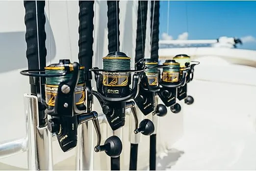 PENN Battle IV Spinning Reel and Fishing Rod Combo