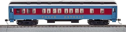 Lionel The Polar Express LionChief 2-8-4 Set with Bluetooth Capability, HO Gauge Model Train Set with Remote