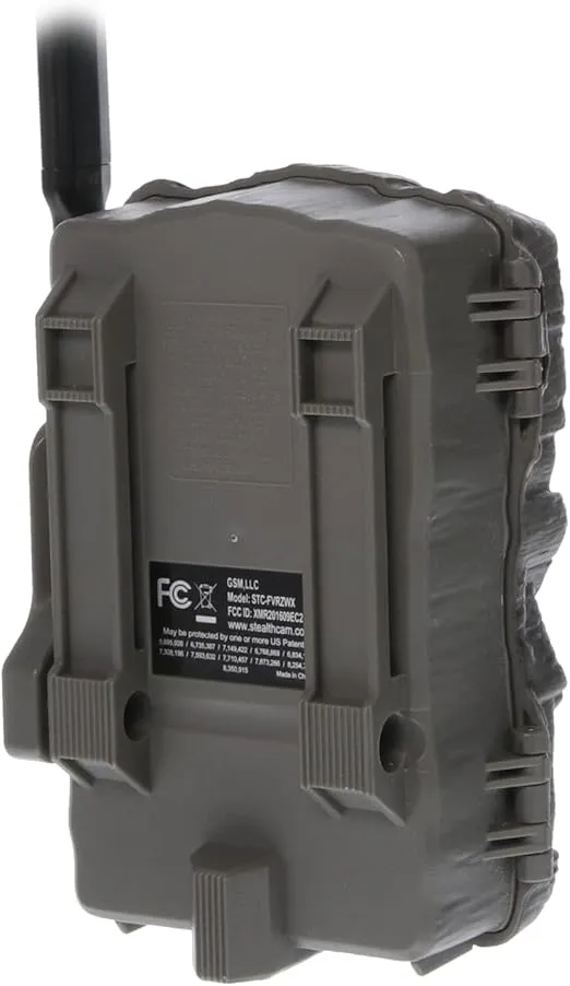 Stealth Cam Fusion X Verizon 26 MP Photo & 1080P at 30FPS Video 0.4 Sec Trigger Speed Wireless Hunting Trail Camera - Supports SD Cards Up to 32GB, Multi