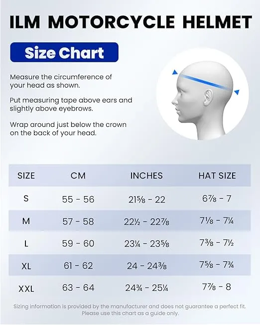 ILM Half Helmet Motorcycle Open Face Sun Visor Quick Release Buckle DOT Approved Cycling Motocross Suits Men Women Model-205V (L, Matt Black)