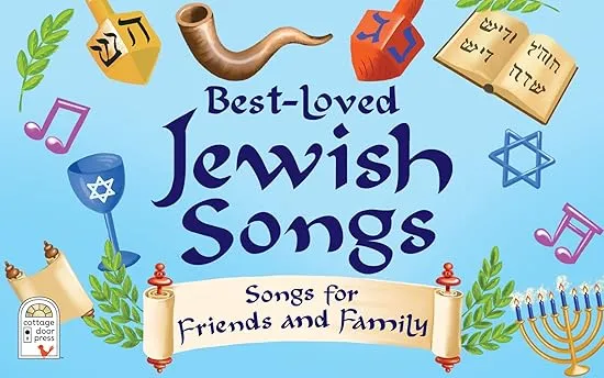 Best-Loved Jewish Songs for Hanukkah, Passover, Shabbat, Rosh Hashanah, Yom Kippur, Sukkot, Purim And More. A Children's Sound Book for Kids